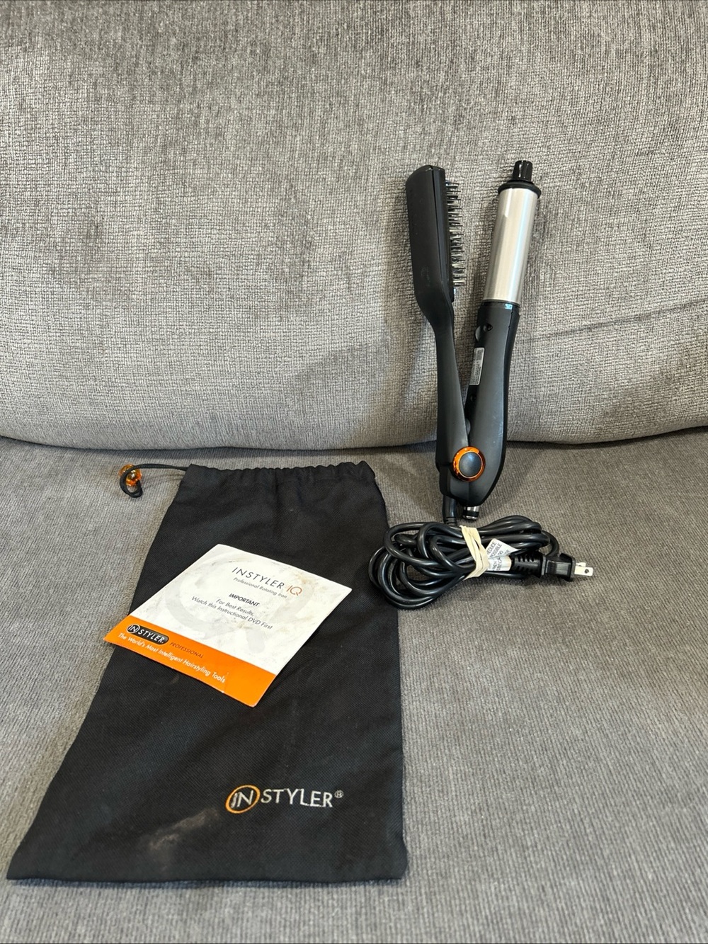 Instyler Professional IQ Rotating Hot Iron Brush Barrel In Styler ISIQ1001-32